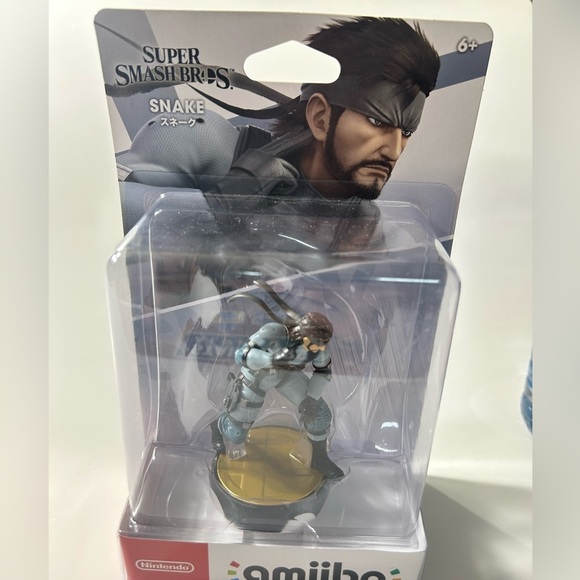 Nintendo - Super Smash Bros. - Metal Gear Solid - Snake Amiibo - 📦🐍🔫 - Picture 4 of 4